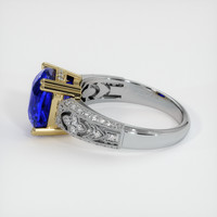5.03 Ct. Sapphire Ring, 14K Yellow & White 4