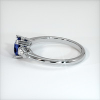 1.20 Ct. Blue Sapphire Ring, Platinum 950 4