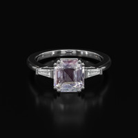 2.05 Ct. Gemstone Ring, Platinum 950 1