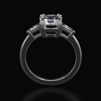 2.05 Ct. Gemstone Ring, Platinum 950 3