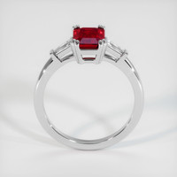 1.55 Ct. Ruby Ring, Platinum 950 3