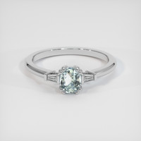 0.57 Ct. Sapphire Ring, Platinum 950 1