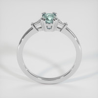 0.57 Ct. Sapphire Ring, Platinum 950 3