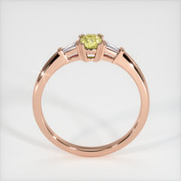 0.51 Ct. Sapphire Ring, 14K Rose Gold 3
