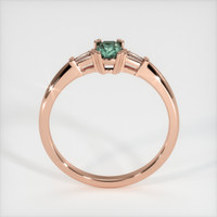 0.52 Ct. Sapphire Ring, 18K Rose Gold 3