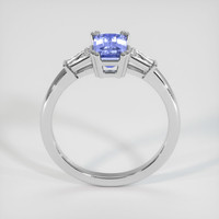 1.29 Ct. Bluish Purple Sapphire Ring, 10K White Gold 3