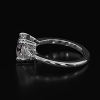 2.05 Ct. Gemstone Ring, 14K White Gold 4