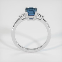 2.04 Ct. Sapphire Ring, 14K White Gold 3