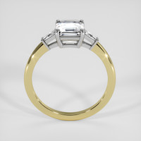 2.13 Ct. White Sapphire Ring, 14K White & Yellow 3