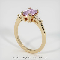 1.61 Ct. Sapphire Ring, 14K Yellow Gold 2