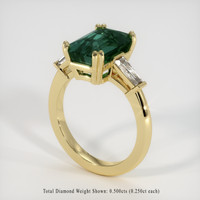 4.50 Ct. Sapphire Ring, 14K Yellow Gold 2