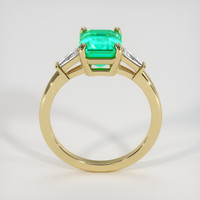 1.74 Ct. Emerald Ring, 18K Yellow Gold 3