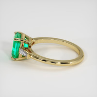 1.74 Ct. Emerald Ring, 18K Yellow Gold 4