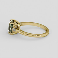 1.79 Ct. Bi Color Sapphire Ring, 18K Yellow Gold 4
