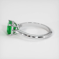 1.51 Ct. Emerald Ring, Platinum 950 4