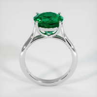 3.85 Ct. Emerald Ring, Platinum 950 3