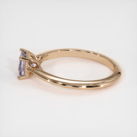0.89 Ct. Sapphire Ring, 14K Rose Gold 4