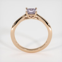 0.89 Ct. Pink Sapphire Ring, 18K Rose Gold 3