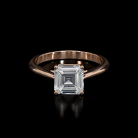1.88 Ct. Sapphire Ring, 18K Rose Gold 1