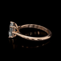 1.88 Ct. Sapphire Ring, 18K Rose Gold 4