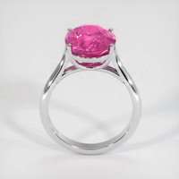 10.30 Ct. Pink Sapphire Ring, 14K White Gold 3
