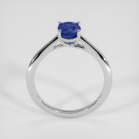 2.03 Ct. Blue Sapphire Ring, 14K White Gold 3