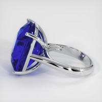 44.85 Ct. Sapphire Ring, 18K White Gold 4