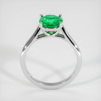 1.76 Ct. Emerald Ring, 18K White Gold 3