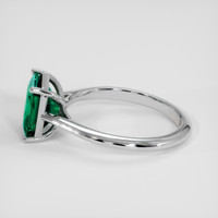 1.93 Ct. Emerald Ring, 18K White Gold 4