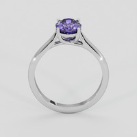 1.61 Ct. Purple Iolite Ring, 18K White Gold 3