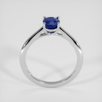 2.03 Ct. Blue Sapphire Ring, 18K White Gold 3