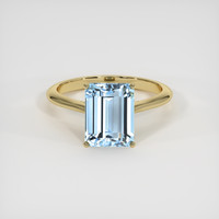 4.06 Ct. Gemstone Ring, 14K Yellow Gold 1