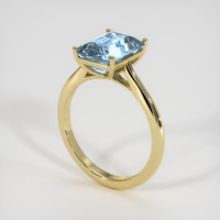 4.06 Ct. Gemstone Ring, 14K Yellow Gold 2