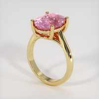 5.10 Ct. Sapphire Ring, 14K Yellow Gold 2