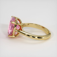 5.10 Ct. Sapphire Ring, 14K Yellow Gold 4