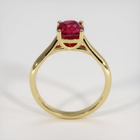 2.06 Ct. Ruby Ring, 14K Yellow Gold 3