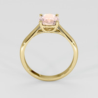 1.58 Ct. Padparadscha Sapphire Ring, 14K Yellow Gold 3