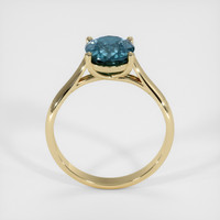 2.11 Ct. Sapphire Ring, 14K Yellow Gold 3