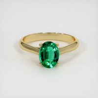 Emerald Ring 1.05 Ct., 18K Yellow Gold Preview