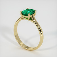 Emerald Ring 1.05 Ct., 18K Yellow Gold Preview