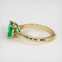 1.76 Ct. Emerald Ring, 18K Yellow Gold 4