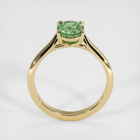 1.64 Ct. Green Sapphire Ring, 18K Yellow Gold 3