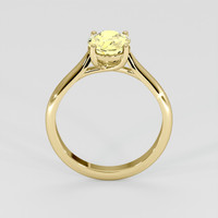 1.33 Ct. Yellow Sapphire Ring, 18K Yellow Gold 3