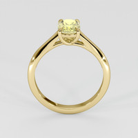 0.92 Ct. Yellow Sapphire Ring, 18K Yellow Gold 3