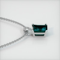 1.63 Ct. Gemstone Pendant, Platinum 950 3