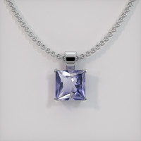 1.10 Ct. Gemstone Pendant, Platinum 950 1