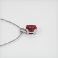 1.74 Ct. Ruby Pendant, Platinum 950 3