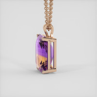 11.05 Ct. Gemstone Pendant, 14K Rose Gold 3