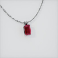 Ruby Pendant 0.51 Ct., 14K White Gold Preview