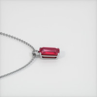 Ruby Pendant 0.51 Ct., 14K White Gold Preview